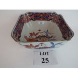 An early 19th century Spode new stone bowl, decorated with the Imari palette,