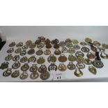 A collection of over fifty horse brasses