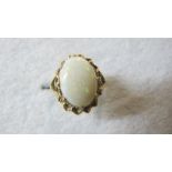 A 9ct gold ring,