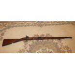 Parker Hale .577, muzzle loading rifle, serial no: 7380, black powder proof, (U.