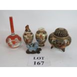 A selection of Japanese ceramics to incl