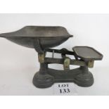 Victorian/Edwardian cast iron and brass
