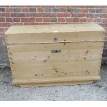 A 19th Century dome top trunk est: £50-£80