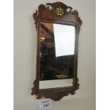 A vintage Chippendale-Revival mahogany a