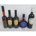 5 bottle mixed Lot to include 1 bottle P