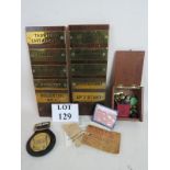 Railwayana: to include named brass plaques, uniform buttons, ephemera,