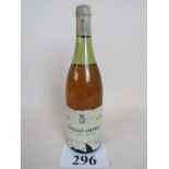 1 bottle of white Burgundy being Meursau