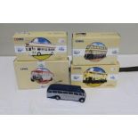 CORGI CLASSICS AND OTHER CORGI DIE CAST BUS AND COACH VEHICLES including; 97201 Guy Arab Birmingham,