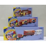 CORGI CLASSICS DIE CAST CHIPPERFIELD CIRCUS VEHICLES including; 97022 AEC Regal living quarters,