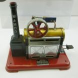 A "MAMOD" LIVE STEAM STATIONARY ENGINE