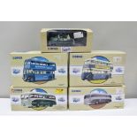 CORGI CLASSICS AND OTHER CORGI DIE CAST VEHICLES, COACHES AND BUSES including; 97802 Daimler CW West