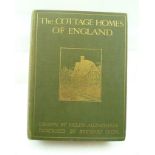 "THE COTTAGE HOMES OF ENGLAND" with colour plate illustrations after the watercolours of Helen