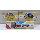 CORGI CLASSICS DIE CAST COMMERCIAL VEHICLES including; 97840 Scammell Highwayman tanker "Shellmex/