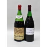 CHAMBOLLE-MUSIGNY 1966 Barault-Lucotte, 1 bottle NUITS ST GEORGES 1969 Pasquier-Desvignes, 1