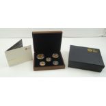 "THE ROYAL MINT" A limited edition set of gold proof sovereign five-coin collection, includes a £