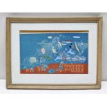 AFTER RAOUL DUFY "La Mer", a limited edition colour Print no. 6/20, signed in pencil to the