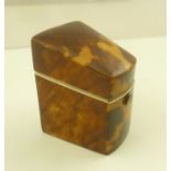 A 19TH CENTURY TORTOISESHELL ETUI