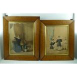 H LAIRD 'Members of the Campbell-Baldwin family of Stratford upon Avon', two watercolour