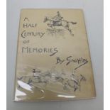 SNAFFLES (Charlie Johnson Payne) "A Half Century of Memories" pub. Collins, London, oatmeal cloth