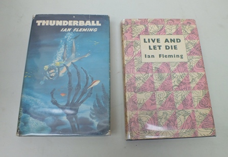 FLEMING, IAN "Live and Let Die" 1956, The Re-print Society, London (first published 1954, Jonathan