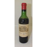 CHATEAU MAGDELAINE 1969 1er grand cru classe St Emilion, 1 x half bottle
