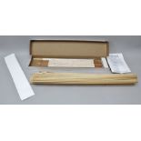 A LIGHTENING SAIL BOAT KIT length 19", beam 6.5" by Dumas Products, in original vendor's box