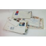 A COLLECTION OF OVER 200 WORLD COVERS, many with interesting postmarks (only off GB)
