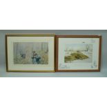 ROS GOODY "Snow lay round about", a limited edition colour Print, no. 44/850, signed in pencil,