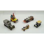 CORGI TOYS DIE-CAST MODEL "CHITTY CHITTY BANG BANG", together with a Corgi Comics Noddy car, a Corgi