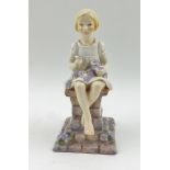 A ROYAL WORCESTER PORCELAIN FIGURINE "Sunshine", modelled by F.G. Doughty, reg. no. 799940 3083,