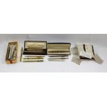 A "WAHL PRODUCTS" GOLD FILLED FOUNTAIN PEN and "EVERSHARP" PROPELLING PENCIL, cased, a cased