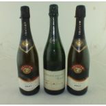 SEAVIEW AUSTRALIAN BRUT NV, 2 bottles GREEN POINT 1990, 1 bottle (3)