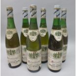BERNKASTEL RIESLING QUALITATSWEIN 1974 Seidenhause, 6 bottles