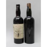 "OLD TRINITY HOUSE" BUAL MADEIRA, Rutherford & Co., 1 bottle (no foil - upper shoulder) together