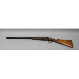 G. BIGNOTTI (Italy) A 12 BORE SIDE BY SIDE NON-EJECTOR SHOTGUN, No.26248, barrels 27.5", stock 14.