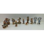 A QUANTITY OF HUMMEL GOEBEL CERAMIC FIGURINES OF CHILDREN, and two others similar (10)