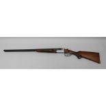 COVAR (Spain) A 16 BORE SIDE BY SIDE NON-EJECTOR SHOTGUN, No.7925, barrels 28", stock 14.25",