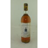 CHATEAU BASTOR LAMONTAGNE 1976 Sauternes, 1 bottle