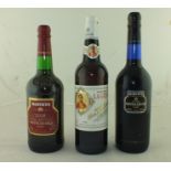 HARVEY'S BRISTOL CREAM, 1 bottle HARVEY'S CLUB AMONTILLADO, 1 bottle HIDALGO LA GITANA MANZANILLA, 1