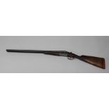 EBOR (Spain) A 12 BORE SIDE BY SIDE NON-EJECTOR SHOTGUN, No.11417, barrels 27.5", stock 14.5", choke