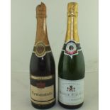 SERGE FAUST CHAMPAGNE NV, 1 bottle FURSTENSTEIN SPARKLING NV, Hans Roser, 1 bottle (2)