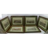 AFTER HENRY ALKEN "Hunting Qualifications", a set of six hand coloured Prints, 16cm x 25cm each