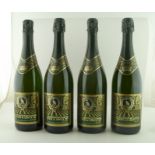 BRUT LIMITED EDITION 1990 Marlborough Hunter's, 4 bottles