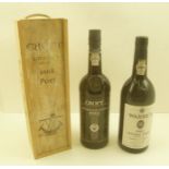 WARRE'S 1983 Vintage Port, bottled 1985, 1 bottle in card box CROFT 1983 LBV Port, 1 bottle,