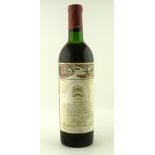 CHATEAU MOUTON ROTHSCHILD 1966 AC Pauillac, 1 numbered bottle (053493)