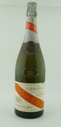 MUMM CHAMPAGNE 1966, 1 bottle