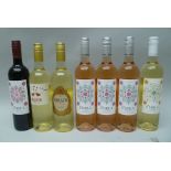 A SELECTION OF SPANISH WINES comprising; Embla White, Osborne 12.5%, 1 bottle Embla Rose, Osborne