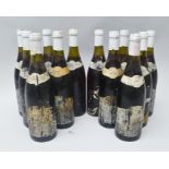 GIVRY PREMIER CRU 1997 Amelin, 12 bottles (remains of labels)
