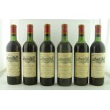 CHATEAU CALON SEGUR 1969 Premier Cru St. Estephe, Medoc, 6 bottles