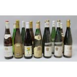 GERMAN WINES x 16 bottles; Schales Siegerrebe Auslese 1989 x 2 bottles Kanzemer Altenberg Auslese